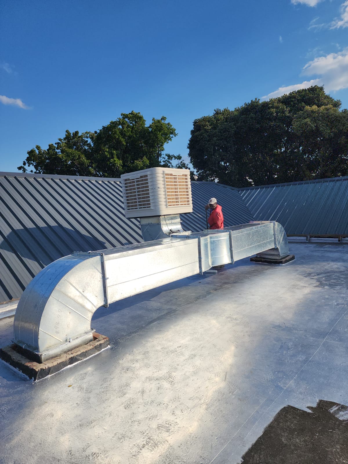 Double-Volume Residence, Evaporative Cooling project